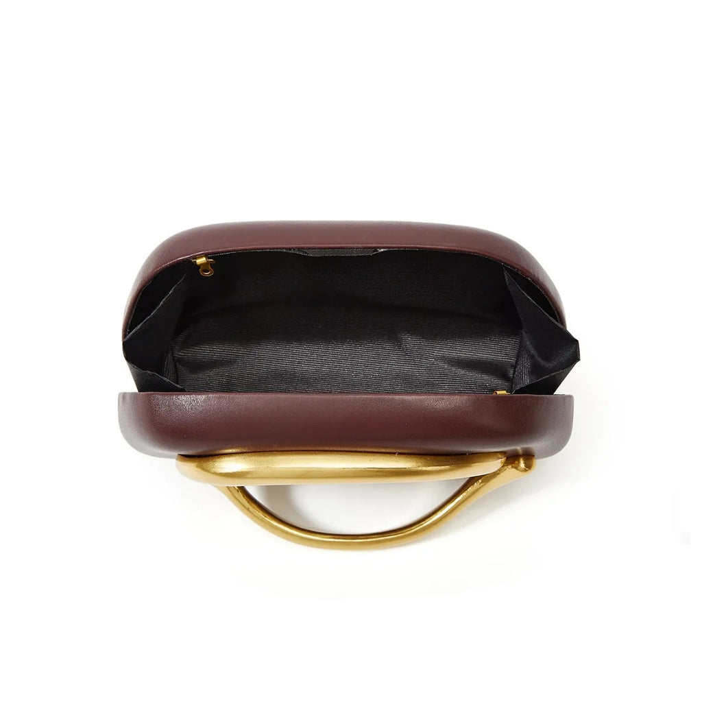 Metal-Accented Statement Handbag