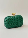 Statement Woven Clutch Bag